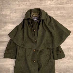 Burberrys Loden Cape Women’s Jacket 4